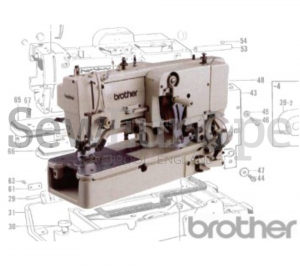 Brother LH4-B814 & LH4-B817 Parts