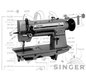 Singer 211G, 211U, 211W Parts