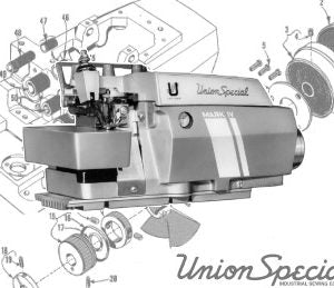 Union Special 39500 Parts
