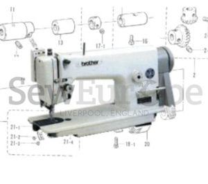 Brother DB2-B791 &, B790 Parts