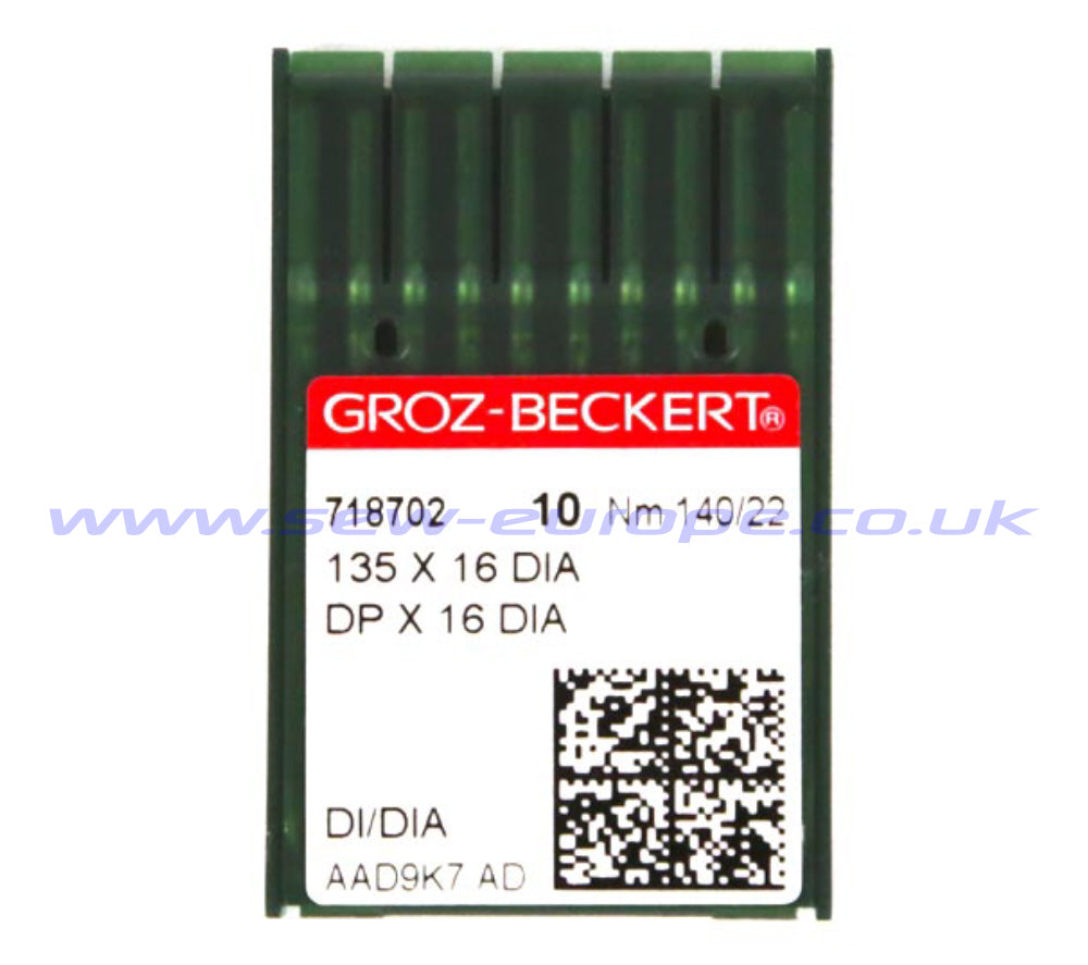 135X16 DIA- DIAMOND POINT NEEDLES (10 NEEDLES PER PACK)