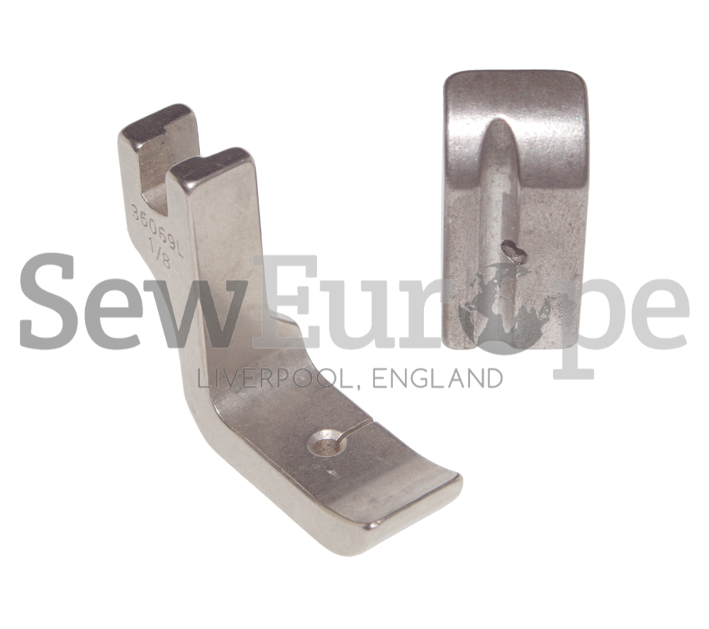 36069L-1/8 SOLID PIPING FOOT LEFT (3mm)