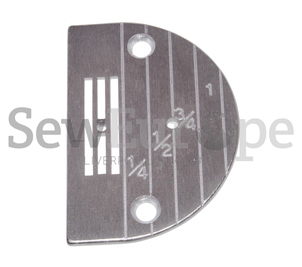 52032LG NEEDLE PLATE WITH LINE GAUGE-LARGE HOLE