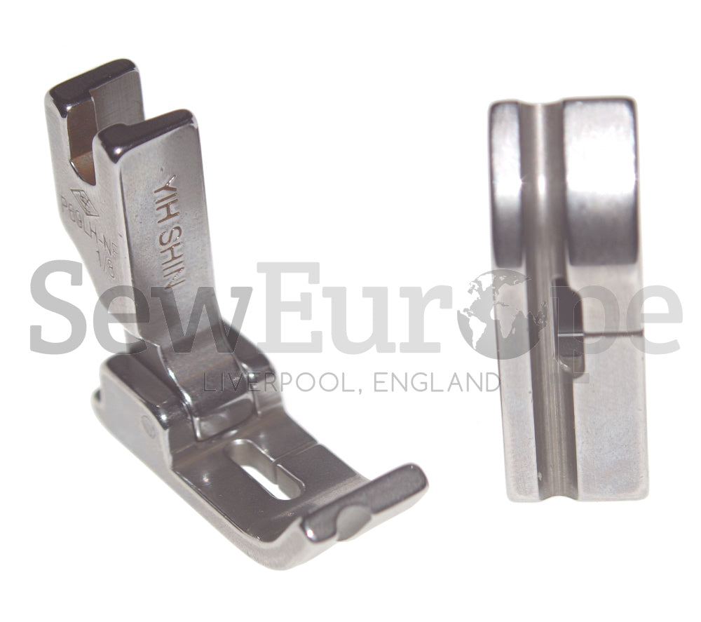 L36069HLNF-1/8 NEEDLE FEED PIPING FOOT-LEFT = (P69LH(1/8)-NF)