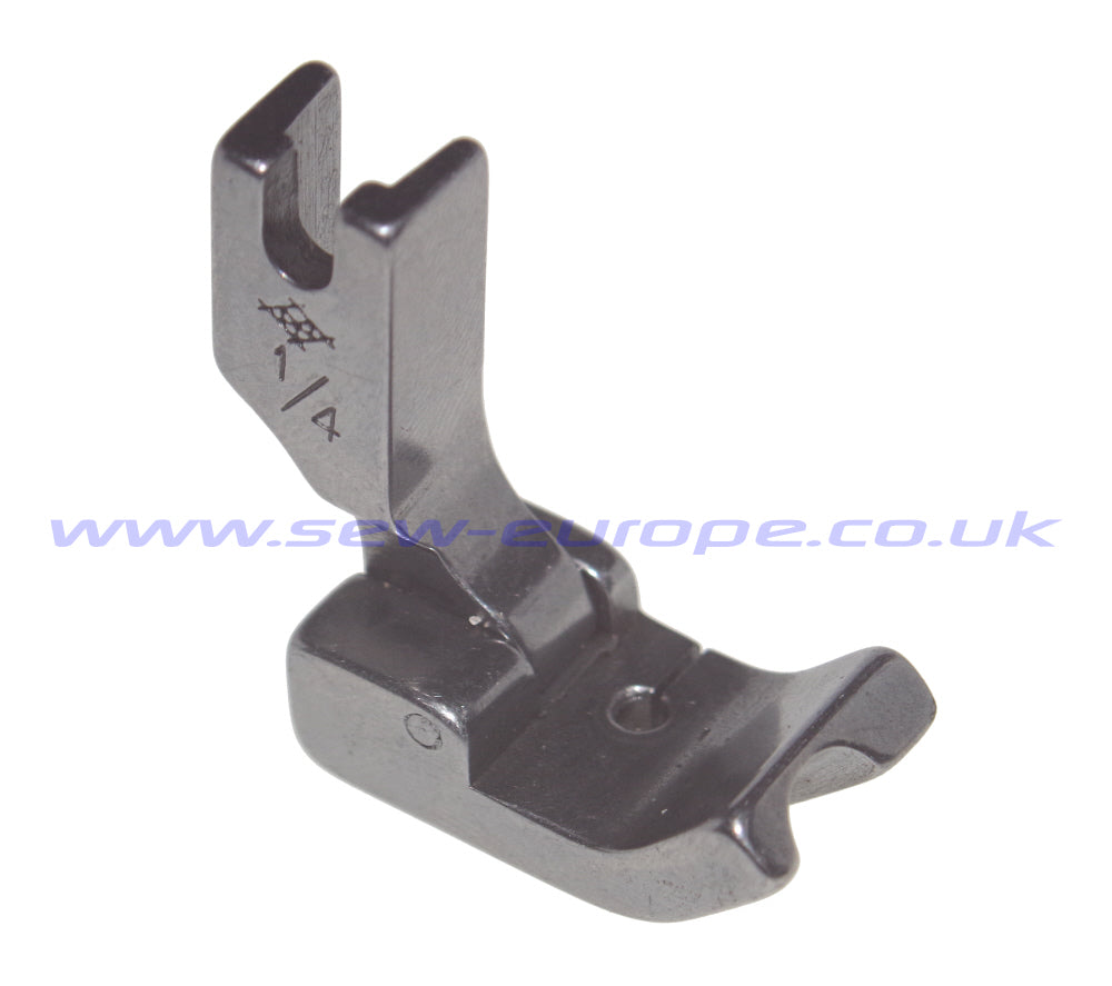 L36069H-1/4 LEFT HINGED PIPING FOOT-1/4"