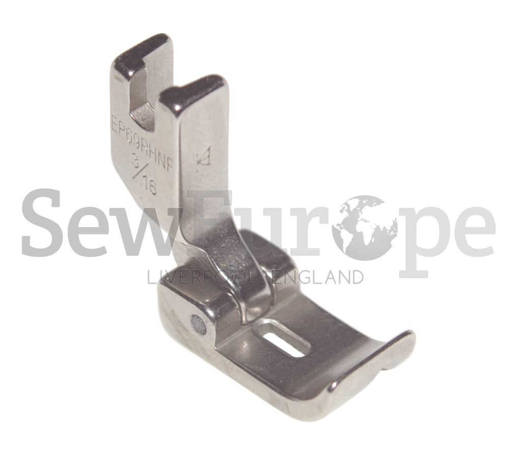 R36069HNF-3/16 NEEDLE FEED PIPING FOOT-RIGHT GROOVE = (P69RHNF-3/16)