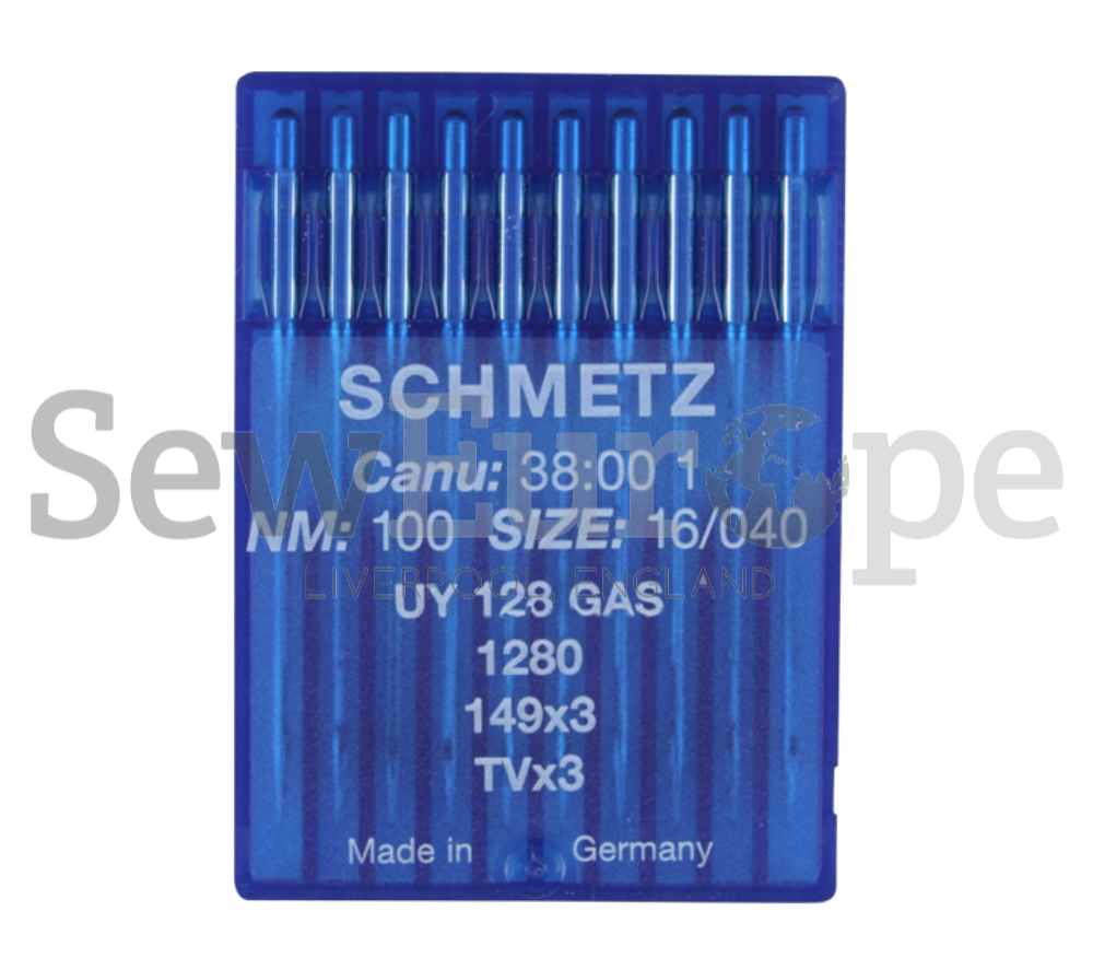 UY128GAS REGULAR POINT NEEDLES (10 NEEDLES PER PACK)