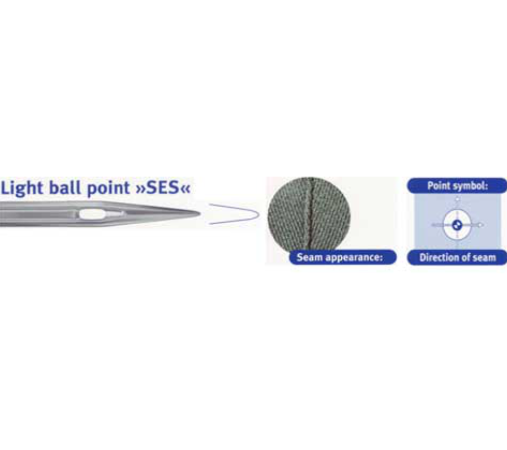 29-34 SES LIGHT BALL POINT NEEDLES (10 NEEDLES PER PACK) = 29BL